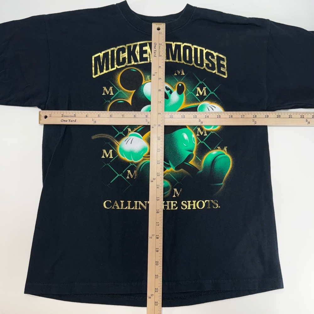 Disney MICKEY MOUSE “Calling The Shots” Unisex T-Shirt Size Large - Picture 3 of 5